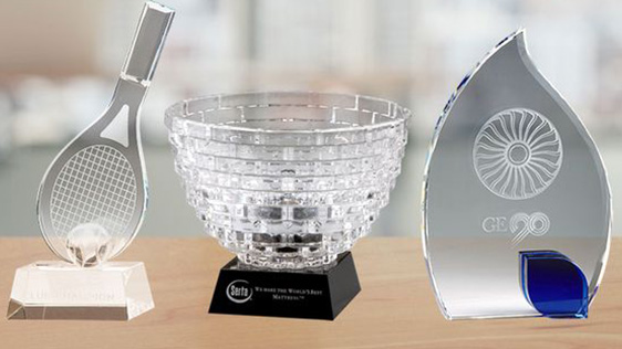 Crystal trophies and Awards